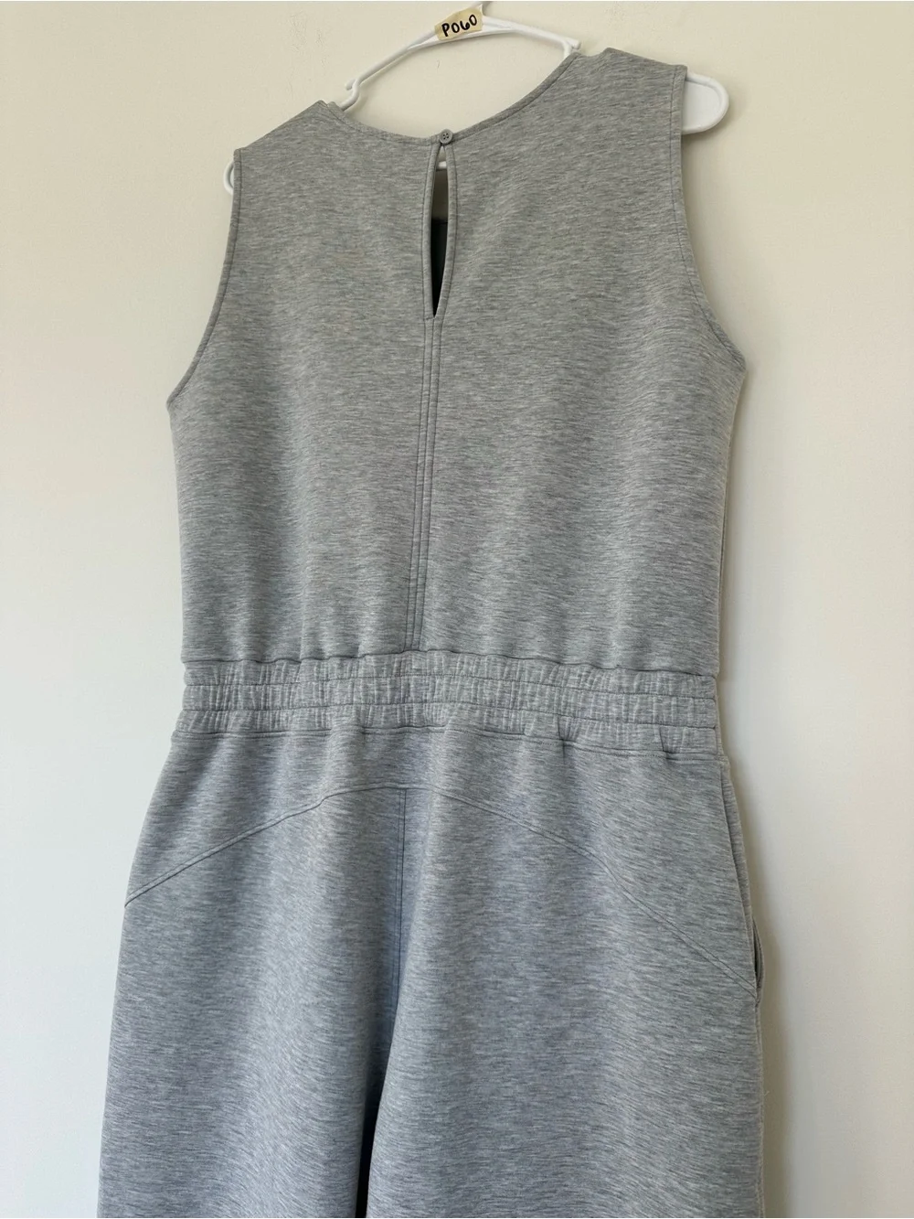 SPANX Air Essentials XL Sleeveless Wide-Leg Jumpsuit - Picture 8 of 8